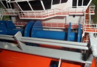customized model of 80m AHTS VESSEL of type UT 712 CD